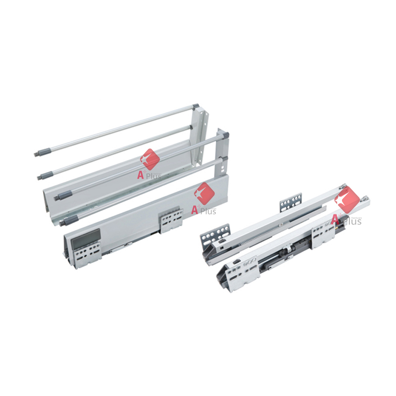 Dsbc Push To Open Soft Close Heavy Duty Metal Box Drawer Slide